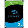 Seagate SkyHawk ST2000VX015 - HDD da 3,5 da 2 TB, SATA 6 Gb/s, Cache da 256 MB, Sistema di Telecamere di Sicurezza DVR/NVR
