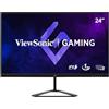 ViewSonic VX2479-HD-PRO monitor da gioco 60,5 cm (24) (Full HD, IPS, 180 Hz, 1 ms, FreeSync Premium, HDMI, Displayport) Nero