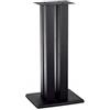 Monoprice Monolith - Supporto per altoparlanti da 28 pollici (ciascuno), supporta 45,4 kg, punte regolabili, compatibile con Bose, Polk, Sony, Yamaha, Pioneer e altri