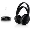 Philips AUDIO SHC5200/10 Cuffie HiFi Wireless Sovrauricolari (32-mm-Driver, Trasmissione FM Wireless, Fascetta con Regolazione Automatica, Design Leggero, Ricaricabile) Nero