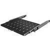 Stalflex Ripiano per Armadio Rack 19 Pollici 1U 350mm - In Metallo - Vassoio a Sbalzo Universale Pull-out Ventilato per Montaggio - Compatibile Con Gli Armadi