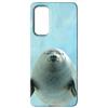Mixroom - Cover Custodia Back case In TPU Silicone Morbida Per Samsung Galaxy A16 Fantasia Foca con sorriso N1107