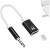 Qidures Cavo adattatore USB 3.1 tipo C maschio a jack audio femmina da 3,5 mm