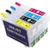 CRUMPS 604 604XL Cartuccia d'inchiostro ricaricabile vuota compatibile con E-pson XP-2200 XP-2205 XP-3200 XP-3205 XP-4200 XP-4205 WF-2910 WF-2950 WF-2935 2930 (Color : Cartridge with chip, Size : 1)