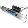 Digitus Supporto porta parallela DIGITUS - cavo adattatore - da IDC 26-pin a D-Sub 25 - da presa a presa - cavo piatto a nastro piatto