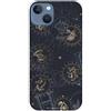 LA CASA DE LAS CARCASAS Harry Potter Cover per iPhone 14 Plus Ufficiale Cover per iPhone 14 Plus Logo Costellazioni per Proteggere il tuo telefono Cover in silicone morbido con licenza ufficiale Harry Potter