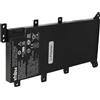 vhbw batteria compatibile con Asus VivoBook X555QG-XX283T, X555SJ-XO001D, X555SJ-7L, X555QG-XX423T notebook (4900mAh, 7,5V, Li-Poly)