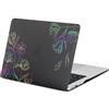 FFBOFFC Custodia Compatibile per Macbook Pro 16 pollici 2020 2019 con Touch Bar e Touch ID A2141, Case Copertina Rigida in Plastica Protettiva con Macbook Pro 16, Fiore abbagliato