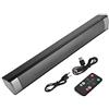 Niiyen Soundbar, Soundbar per TV, Altoparlante Home Theater, Altoparlante Bluetooth Scheda di Memoria Subwoofer Stereo Wireless Lettore Audio AUX per Home Theater