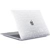 FFBOFFC Custodia Compatibile con MacBook Pro 16 Pollici 2020 2019 Rilascio Modello A2141 con Touch Bar Touch ID, Plastica Protettiva Custodia Rigida Cover Copertura, Matematica Bianco