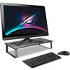 Techly 109184 Stand Supporto di Rialzo per Monitor Laptop da Scrivania Nero