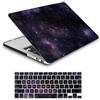 FFBOFFC Cover Rigida Compatibile con MacBook Air 15 Pollici 2025 2024 2023 Rilascio Modello A2941 A3114 A3241 con Liquid Retina Display, Plastica Custodia & Copritastiera, Notte stellata viola