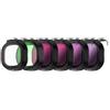 Micpointik Set di filtri ND, UV+CPL+ND8/PL+ND16/PL+ND32/PL+ND64/PL, set di filtri per drone DJI NEO 2, vetro HD multistrato, ricambio per obiettivi droni (UV+CPL+ND8+ND16+ND32+ND64)