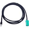 1neiSmartech Cavo Aux Jack Femmina Compatibile con Renault Clio Megane Modus Scenic Twingo per Autoradio Update List Cavo Funzione Ausiliaria Aux con Connettore Jack femmina