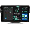 Sudopo JOYX - [6G+128G] - Android 10 Autoradio Per Toyota RAV4 (2007-2012) - Built-in DSP/Carplay/Android Auto - GRATUITI LED Camera MIC - Supporto DAB Volante WiFi 4G 360-Camera Fast-Boot - 9 Pollici 2 Din