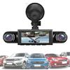 Generico Dash Cam per Auto | 4 Canale Alimentato A Batteria Dash Cam - Registratore 1080P Laterale con Scheda 32G Retromarcia per Camion Taxi Punto Cieco Veicolo