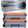alphaink 2 Toner TN2320 Compatibile TN-2320 TN-2310 da 2.600 Copie per Brother MFC L2700DW L2700DN HL-L2340DW HL-L2300D DCP-L2500D DCP-L2520DW DCP-2560CDW HL-L2300D HL-L2340DW HL-L2700DN MFC-L2740DW