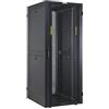 Techly Professional 104806 Armadio NetRack 19 600x1000 42 unità Ventilato Nero da Assemblare Nero