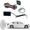 Topolenashop Sensore di Parcheggio Invisibile Elettromagnetico U-301 12V, Kit Retromarcia Senza Fori con Striscia Adesiva e Cicalino, Parking Sensor per Auto SUV Camper Furgoni e Mini Van