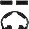 Geekria Fascia in pelle proteica compatibile con cuffie Sennheiser RS160, RS170, RS220, RS185, parte di ricambio (nero)