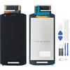 Generic Schermo LCD per Zebra TC21 TC210K TC26 LCD Display Digitizer Vetro Touch Schermo Ricambio (Nero)
