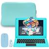 iSTYLE 10.1 pollici Laptop Windows 10 Slim Laptop Netbook - 2GB RAM 64GB Storage, USB 3.0, WiFi, HDMI, BT, supporta 1T TF-Card, tastiera QWERTY inglese