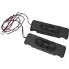 Tosuny Altoparlante da 2 Pezzi Mini Altoparlante a cavità Singola da 10 Watt 8 Ohm, Piccolo Altoparlante per Macchina Pubblicitaria a cavità a Piena Frequenza, Macchina Pubblicitaria