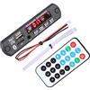 Bewinner Scheda di decodifica WMA Bluetooth TFM01BT + U-DX Schermo Bluetooth 5.0 4 Colori FM Modulo di Scheda di decodifica Ape FLAC Supporto AUX, FM, USB, TF, Supporto MP3 / WMA/WAV/FLAC/Ape