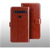 TienJueShi Marrone Premium Retro Stand Portafoglio TPU Silicone Caso per TCL 10 5G T790Y T790H 6.53 inch in Pelle Case Copertina Custodia Protettiva Cover