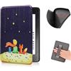 COCFOOKIW Custodia per 6 Pollici Kindle 11a Generazione (Versione 2022), Pelle morbida TPU Cover Protettiva Alla Moda con Cinturino da Polso e Automatica Veglia/Dormire (Modello C2V2L3)