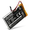 CELLONIC, Batteria GPS compatibile con Navitel MS700 compatibile con Serioux UPQ700, URBAN PILOT UPQ700 (1500mAh, 3.7V) Batteria di Ricambio HR504080