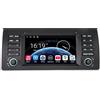 erisin 4GB+64GB Android 14 Snapdragon 8 Core Autoradio per BMW X5 E53 Stereo Bluetooth GPS Navigatore Auto Touch schermo Wireless CarPlay Wifi Bluetooth 5.1 DSP Canbus DAB+ DVR DSP IPS
