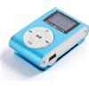 Dpofirs Lettore MP3, Lettore Musicale con Scheda di Memoria da 128 MB Lettore Musicale Digitale Portatile per Studenti Genitori, Super Mini MP3 con Cuffie, Lettore Musicale Regali