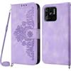 Netany Cover per Xiaomi Redmi 10C con Cordino, Flip Portafoglio Custodia in Pelle, [2 Porta Carte][Chiusura Magnetica],Custodia Libro Antiurto Cover con Laccio per Xiaomi Redmi 10C (Viola)
