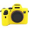 Generic Custodia per fotocamera Borsa in Silicone Morbido Giallo Antiurto Armatura Della Pelle Della Copertura Del Corpo Protector per Sony Alpha a7 III mirrorless fotocamera digitale