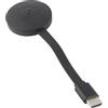 FAUOSWUK Adattatore Display Wireless 4K 5G, Adattatore Dongle Display, Trasmettitore Wireless, Streaming Video Plug Play da Laptop, PC, Smartphone a HDTV, Proiettore, Monitor