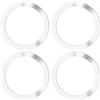 XITEA 4PCS professionale auto magnetica wireless ricarica speciale anello di ferro nano libero