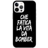 Mixroom - Cover Custodia Back case In TPU Silicone Morbido Per iPhone 15 PRO Fantasia La Vita Da Bomber F89