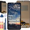 Yuxyiony Schermo di ricambio per display LCD OPPO Reno Z, Realme X2, Realme XT, K5, K1 e accessori di ricambio
