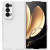 QINOUK Custodia per Honor Magic V2, [Antigraffio] Ultra Sottile e PC Protezione Case Custodia, Cover per Honor Magic V2-Bianco