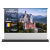 WUPRO LeApex Schermo di Proiezione Retrattile Elettrico Gray Fabric - Schermo Intelligente Universale 4K Ultra HD 3D Attivo 84 Pollici per Tutti i Tipi di Proiettori
