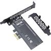 MENDUNER Scheda Adattatore da 12 SSD a 16 Pin a PCIE 1X, Plug and Play per Pro Modello 2013 2017, Interfaccia PCIE 4.0 e Supporto 10 11