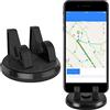 Niktule Supporto per Telefono Dashboard | Supporto per Telefono Auto Girevole a 360° Supporto Multifunzione in Silicone per cruscotto | Supporto Antiscivolo in Silicone per cruscotto per la Maggior