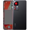 Audiosystem Scocca Cover Back con Vetro Fotocamera posteriore Per XIAOMI 12T PRO 22081212UG, 22081212G Ricambio Vetrino Pari Originale Copri batteria Sostituzione Black Nero