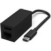 Generic Adattatore HUB USB-C Type-C a Ethernet RJ45 e USB 3.0 per Microsoft Surface, per MacBook Pro/Air, iPad Pro, per Surface Laptop, per Chromebook, XPS ecc