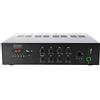 Generico GBC Amplificatore Professionale Nero Bluetooth 100V / 50W MP3 Radio FM Scan