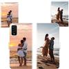 Sunrive Personalizzate Pelle Cover compatibile con Wiko Power U10 personalizzabile con Foto Testi Frase Logo e Grafiche Personalizzata, cordino per cellulare universale