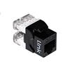 Link LK5EUB PRESA RETE KEYSTONE JACK RJ45 CATEGORIA 5E UTP COLORE NERO 180°