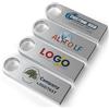 ABLAZE Chiavette USB metallo personalizzate 100 pezzi con incisione del testo desiderato, motivo, logo aziendale, chiavetta USB 2.0 per matrimonio, individuale da 128 MB/1 GB/2 GB/4 GB/8 GB/16 GB/32 GB