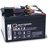Q-Batteries Batteria di ricambio per APC-Back-UPS RBC48 - modulo batteria pronto per la sostituzione